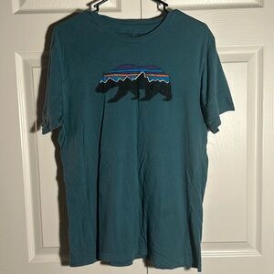 Patagonia Organic Cotton Short Sleeve Tee Shirt Mens Medium